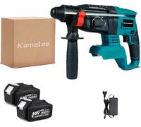 Marteau rotatif, moteur sans balais, puissance 2000W, carton 2x50Ah, EU