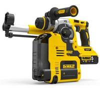 Marteau sans balai DeWALT 18 V XR Li-Ion avec système intégré. par aspiration DCH275P2
