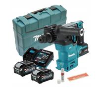 Marteau sans fil Makita avec AWS Li-ion XGT 40 V/4,0 Ah, étui HR008GM203