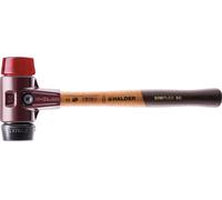 Marteau SIMPLEX L.350mm tête-Ø 50mm moyen/dur HO caoutchouc noir/plastique rouge
