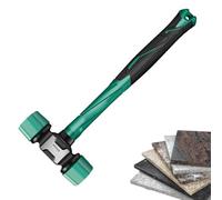 Marteau souple non marquant - Maillet en caoutchouc double face pour sol, dortoir - Outil de prise en main ergonomique robuste pour la construction, la menuiserie, les projets de carrelage, design