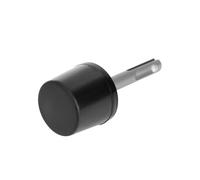 Marteau Vibrant En Caoutchouc - Outil Vibrateur De Radiateur En Acier De 9,5 Cm | Marteau De Frappe À Tige Ronde | La Tête De Nettoyage De Tuyaux À Montage Plat Permet Un Travail De Précision