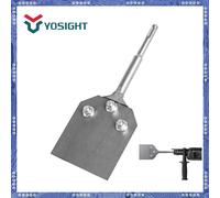 Marteaux de démolition rotatifs et perceuses à percussion SDS-Plus | Ciseau à lame en acier allié 100x250 mm | Embout ciseau de 4 po de large pour marteaux rotatifs