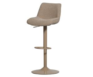 MARTEN - Tabouret de bar réglable beige Beige