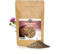 Martenbrown® Lait Chardon graines pour la désintoxication du Foie et Le Traitement du métabolisme chez Les Chevaux, Les Chiens et Les Chats - Lait Entier Chardon graines sans additifs - 2,5 kg