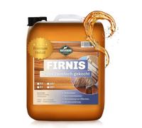 Martenbrown® Leinöl Firnis im 3l Kanister | Premium Holzöl 2-fach gekocht | Optimal für Innen & Außen | Natürlicher Schutz für alle Holzarten | Ideal für Möbel & Terrassen