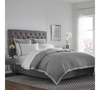 MARTEX 2000 Series Ultra-Soft Microbrushed Parure de lit, Polyester, Gris, Full/Queen