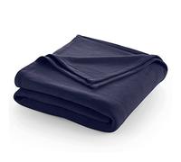 MARTEX Couverture, Polyester, Bleu Marine, Full/Queen