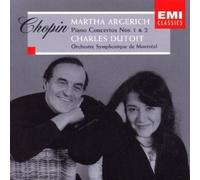 MARTHA ARGERICH/CAHRLES DUTOIT/OSM - KLAVIERKONZERT 1+2 CD KLASSIK NEUF CHOPIN