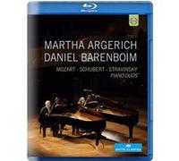 Martha Argerich et Daniel Barenboim – Piano duos – Blu-ray