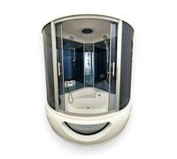 Martha - Baignoire Douche hydromassante angle 150 x 150 cm