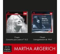 MARTHA/DUTOIT ARGERICH - CHOPIN-AUFN.1965,KONZERTE 2 CD NEUF