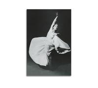 Martha Graham Chorégraphe (6) Poster sur toile pour chambre, salon, étude, esthétique et décoration, style sans cadre, 30 x 45 cm