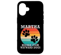 Martha Home for Wayward Dogs Nom de Famille Coque pour iPhone 16