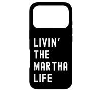 Martha Vivant la Vie de Martha Nom Amusant Coque pour iPhone 17 Pro
