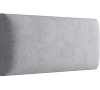MartHome Panneau Tapissé Coussin Mural 3D, Appui-tête, Assise - Revêtement Mural Panneaux décoratifs Décoration Mural 3D Têtes de lit Rembourrées - Panneaux décoratifs (Gris)