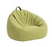 MartHome Pouf Poire pour Adultes & Enfants Classic SAKO - Pouf Intérieur avec Remplissage en Perles EPS, Doublure Intérieure & Poignée, Housse Lavable XL 110/90 Citron Vert B02