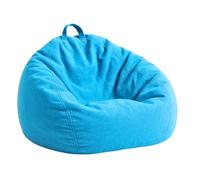 MartHome Pouf Poire pour Adultes & Enfants Classic SAKO - Pouf Intérieur avec Remplissage en Perles EPS, Doublure Intérieure & Poignée, Housse Lavable M 90/60 Turquoise B03