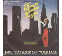 MARTI WEBB - TAKE THAT LOOK OFF YOUR FACE 7 INCH (7" VINYL 45) SPANISH POLYDOR 1980