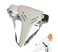 Martial Arts Groin Guard | Protection en cuir PU avec rembourrage ABS