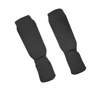Martial Arts Leg Guards - Muay Thai Leg Guards - Kickboxing Shin Guar- - Lightly Padded Breathable with Hook Fastener 2pcs | for MMA Self-Defense Training Sparring