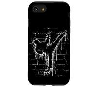 Martial Street Art Fighter Side-Kick Roundhouse TaeKwonDo Coque pour iPhone SE (2020) / 7 / 8