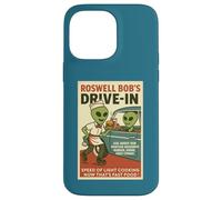 Martian Drive-in Cafe Parodie années 1950 Roswell Aliens Retro Coque pour iPhone 14 Pro Max