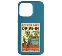 Martian Drive-in Cafe Parodie années 1950 Roswell Aliens Retro Coque pour iPhone 15 Pro Max