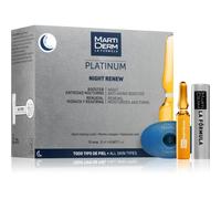 MartiDerm Platinum Night Renew sérum de nuit anti-rides en ampoules 10x2 ml