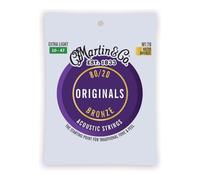 Martin - Cordes pour guitare - Acoustic Bronze Originals M170 - 80/20 Bronze - Extra Light 10-47