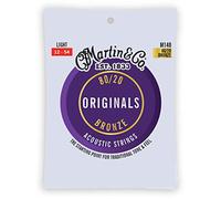 MARTIN Acoustic Bronze Originals, 80/20 Bronze, Light 12-54 (M140)