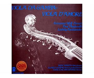 MARTIN, Arnt / LESSING, Alfred / ERHARD, Hans Joachim - Viola da gamba - Viola d'amore (DMM Mastering) / MTH 238