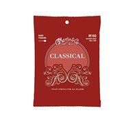 MARTIN Classical, Cordes pour guitare classique, Nylon plaqué en argent Ball End, Hard 28-42 (M160)