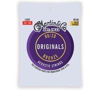 Martin & Co M140 Originals 80/20 Bronze Light 12-54