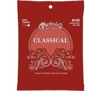 Martin Cordes pour guitare classique M160 – Nylon plaqué en argent, Ball End – Hard 28-42
