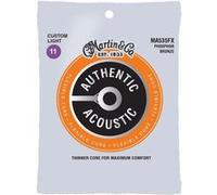 Martin & Co MA535fx Authentic Phosphor Bronze Custom Light 11-52 Jeux de cordes folk 011