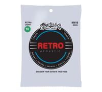 Martin Cordes pour guitare acoustique Retro Acoustic MM10X Monel Extra Light 10-47