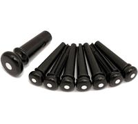 Martin Set de chevilles APP21 – ébène, résine noire, inlay blanc