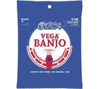 Martin & Co Vega Retro Banjo 740 5 Cordes Medium Cordes pour banjo