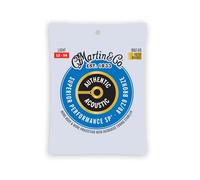MARTIN Cordes de guitare acoustique, Superior Performance Light 12-54, 80/20 Bronze (MA140)