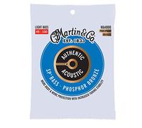 Martin Cordes pour guitare basse acoustique MA4800 – Light Bass 45-100, 92/8 Phosphore Bronze