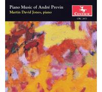 Martin David Jones,Piano - Piano Music of Previn