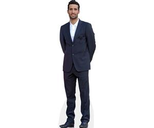 Martin Fourcade (Black Suit) Silhouette en Carton Taille Mini