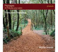 Martin Ivanov - Paysages - 24 Preludes Pour Piano [Compact Discs]
