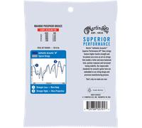 Martin Juego Bajo Acústico Authentic Sp Bass 92/8 Phosphor Bronze Light 45-100
