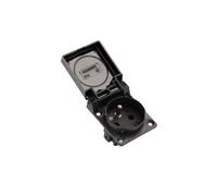 Martin Kaiser 1-Way Flush-Fit Socket Earthing Pin Hinged Cover IP44 Shutter - 497K/1/sw [35 Pieces]