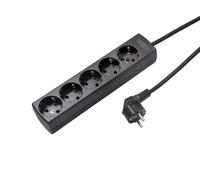 Martin Kaiser 5-Way Socket 45 Degree Black with 5M Cable (Prise européenne) - 1065ZL5-15W/sw [8 Pieces] (en anglais)