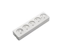 Martin Kaiser 5-Way Unearthed Table Socket 16A Arctic White (Prise européenne) - 512/kws [30 Pieces]
