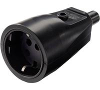 Martin Kaiser 551/sw Fiche électrique femelle avec terre PVC 250 V noir IP20