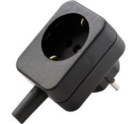 Kaiser 596/20/sw Prise intermédiaire une pièce noir